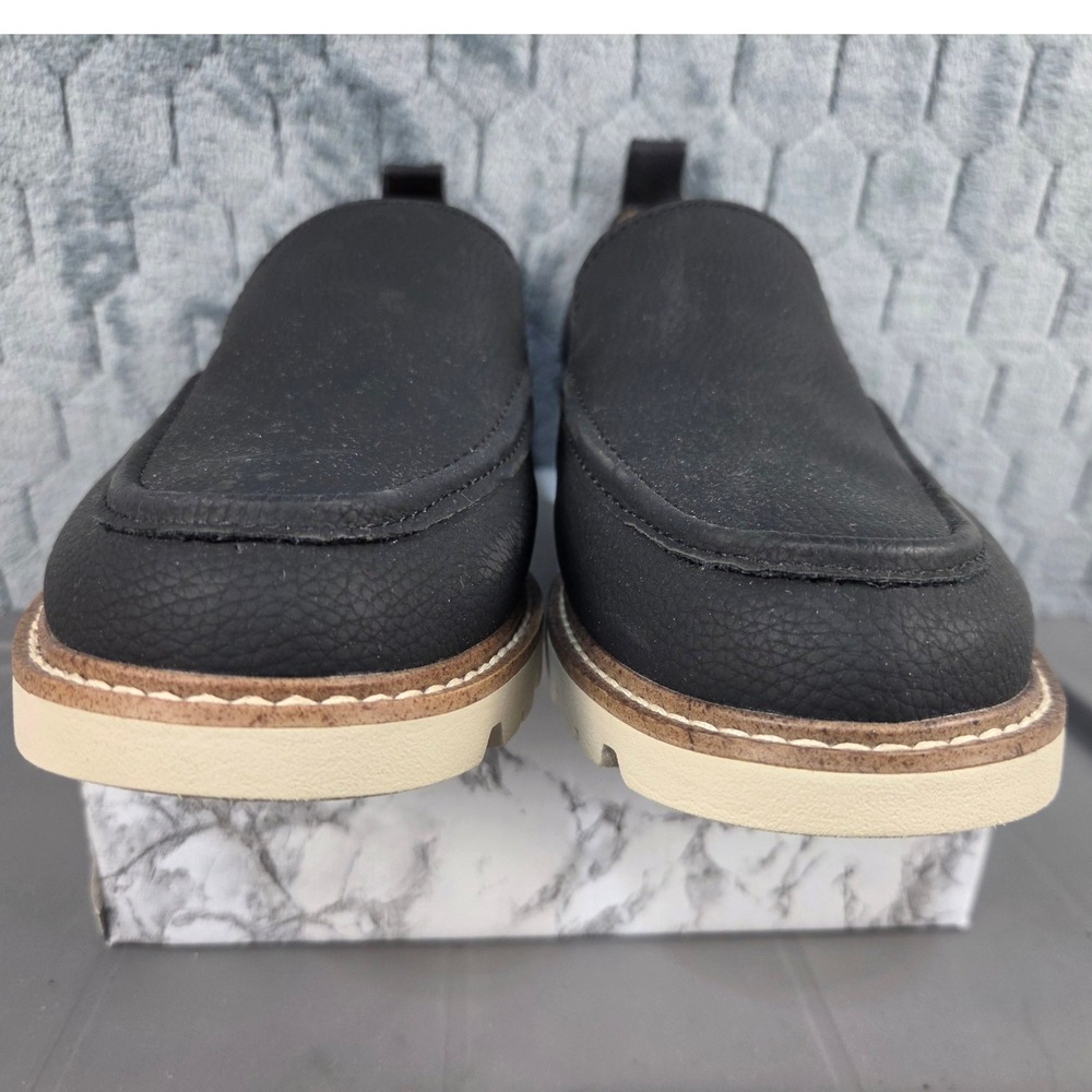 Eurosoft by Sofft Lindee Black Lug Sole Loafers Womens 9M E50044501 Slip On - Picture 3 of 7